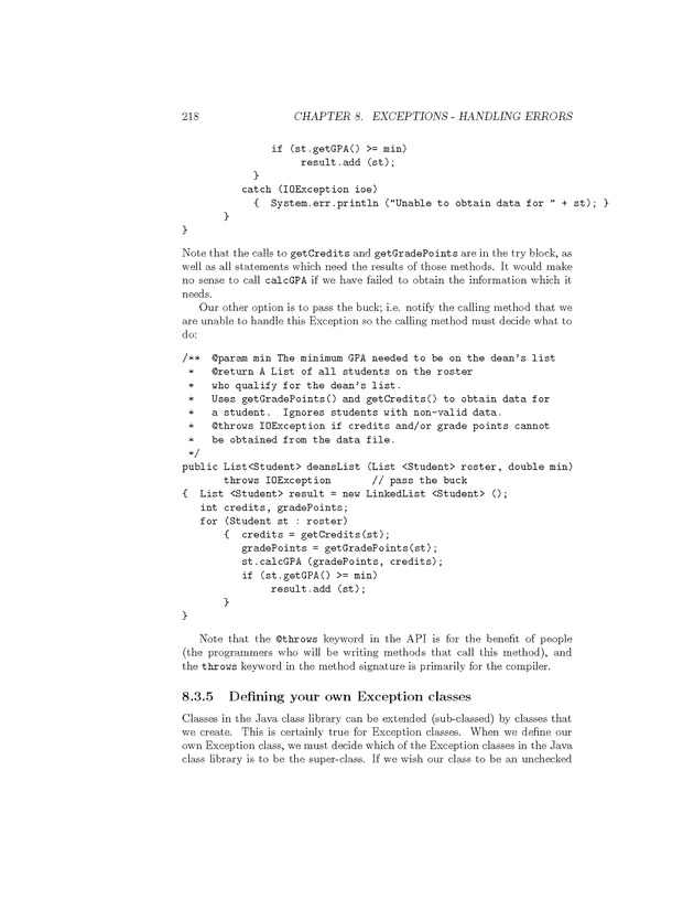 Introduction to Computer Science with Java Programming - Page 218